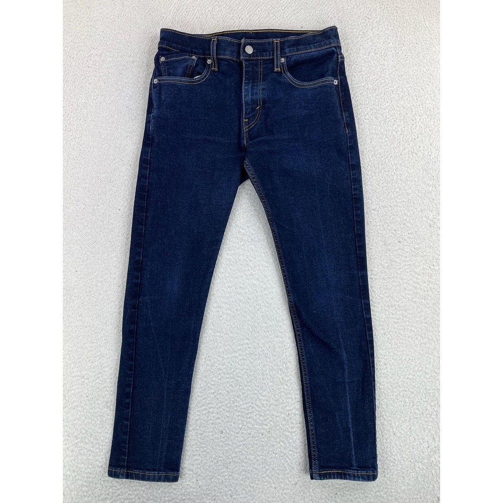 Levis 512 Jeans Mens 30x30 Blue Slim Tapered Stretch Denim Dark Wash Pants